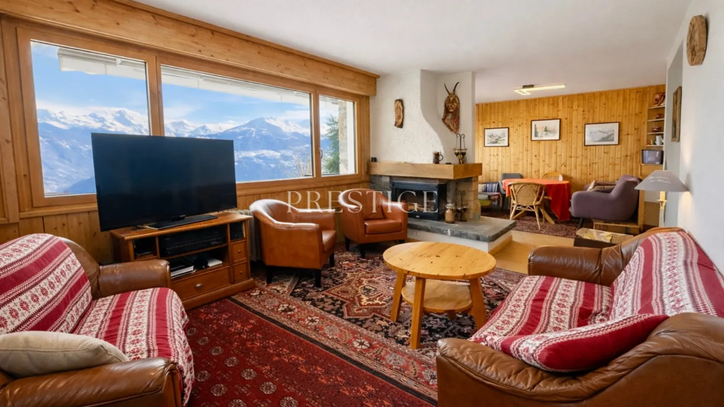 Panoramic Chalet in Montana for Year-Round Rent - Breathtaking View of the Alps - Photo 3 of 13