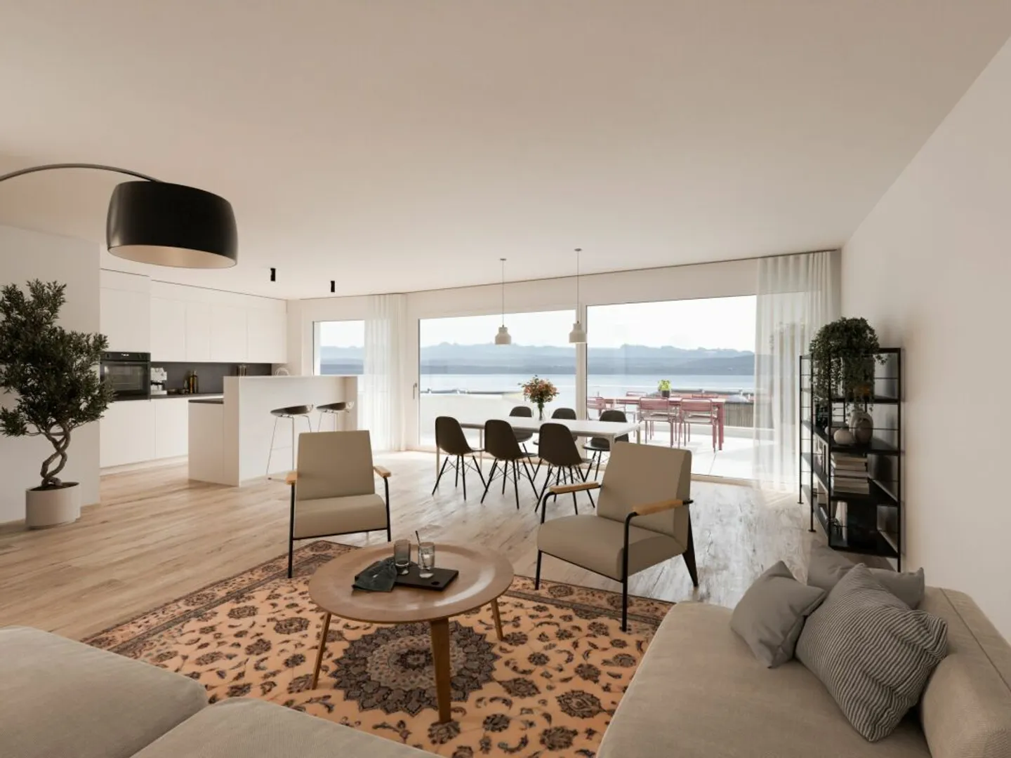 Duplex con vista lago e alpi - Foto 2 di 5