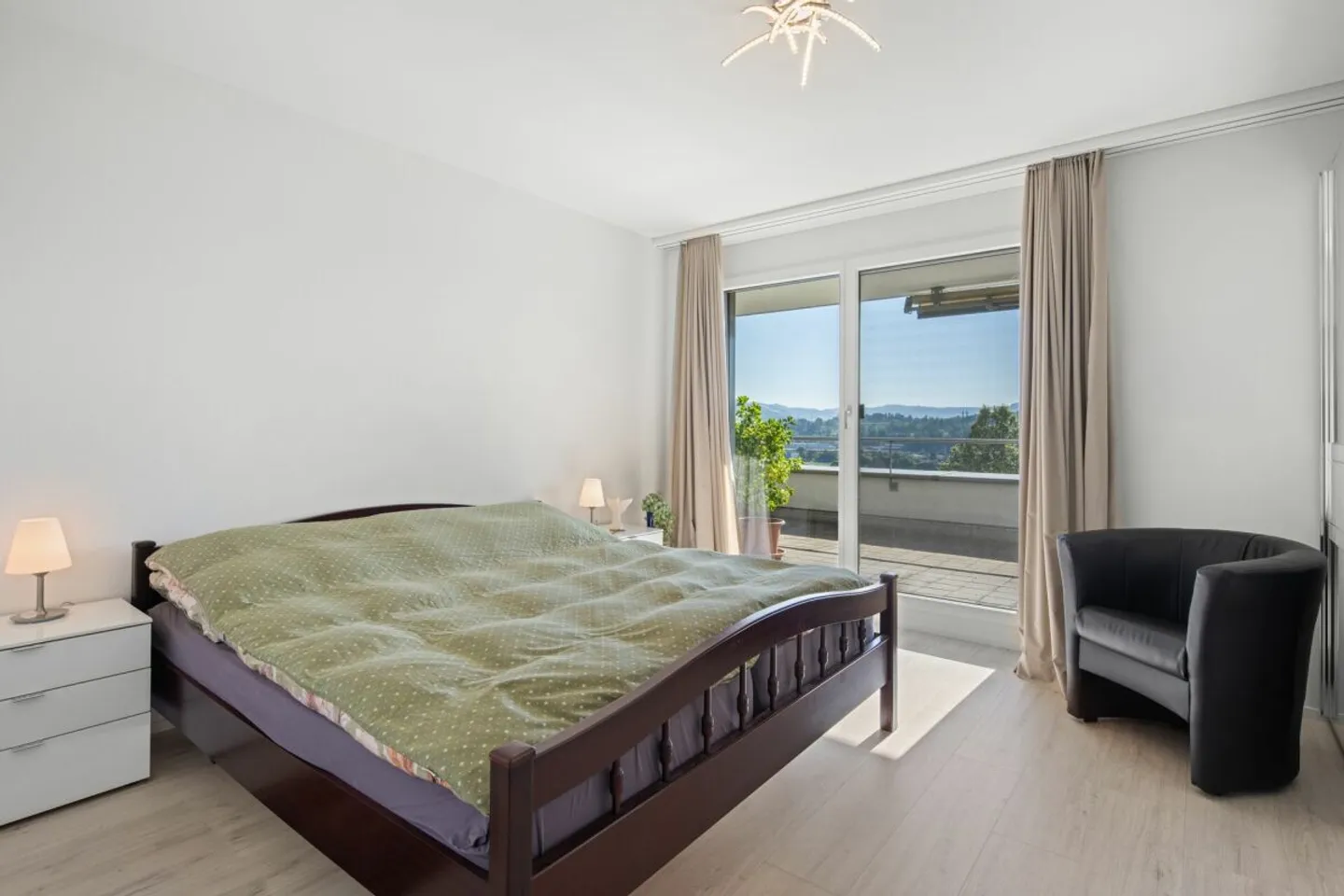 Penthouse mit Traumpanorama - zentral mit unverbaubarer Weitsicht - Foto 5 von 10