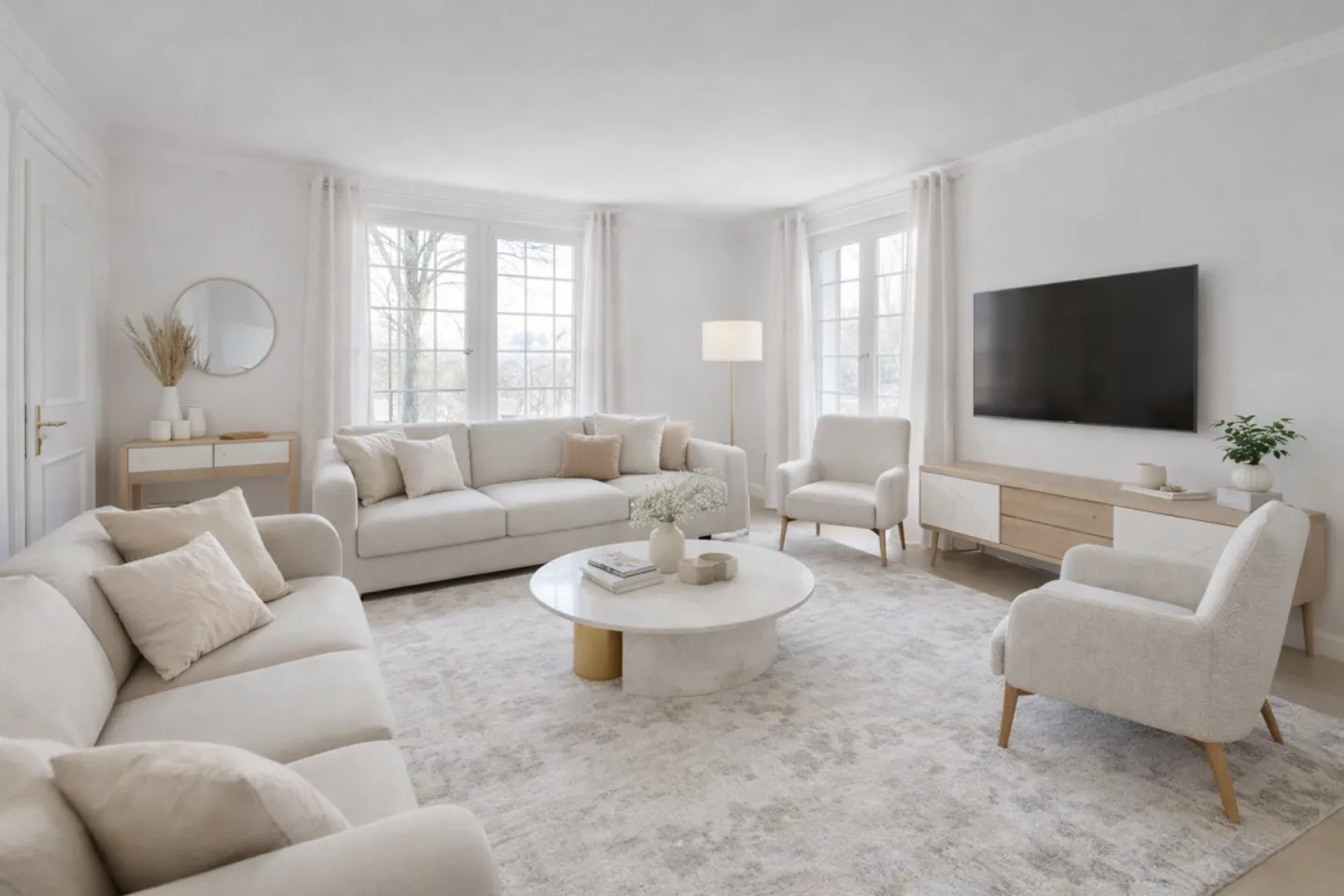 Villa de standing avec un vaste terrain à Presinge (GE) - Un cadre rare et paisible proche de Genève - Foto 3 di 6