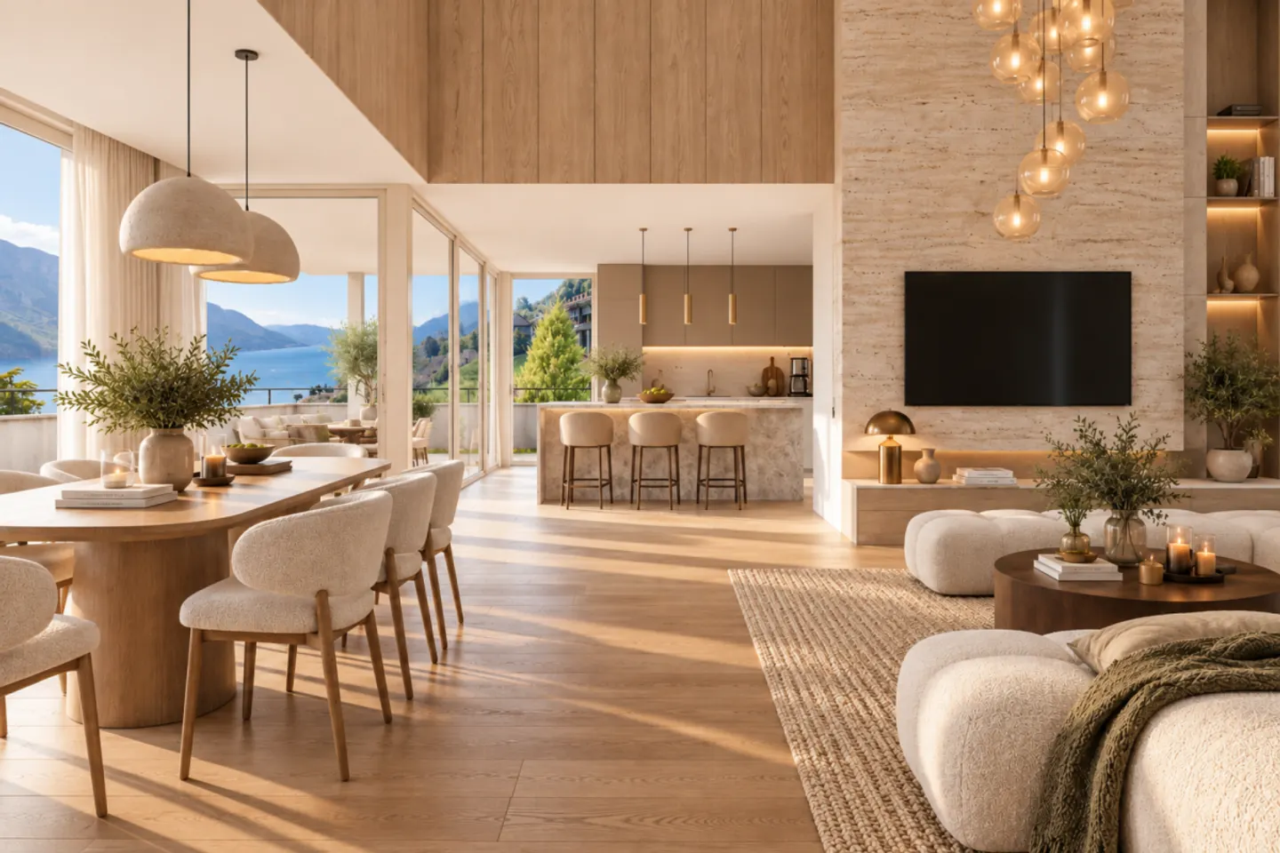 Chardonne - Wunderschöne neue angebaute Villa mit 6,5 Zimmern und atemberaubendem Blick auf den Genfersee - Foto 1 von 4