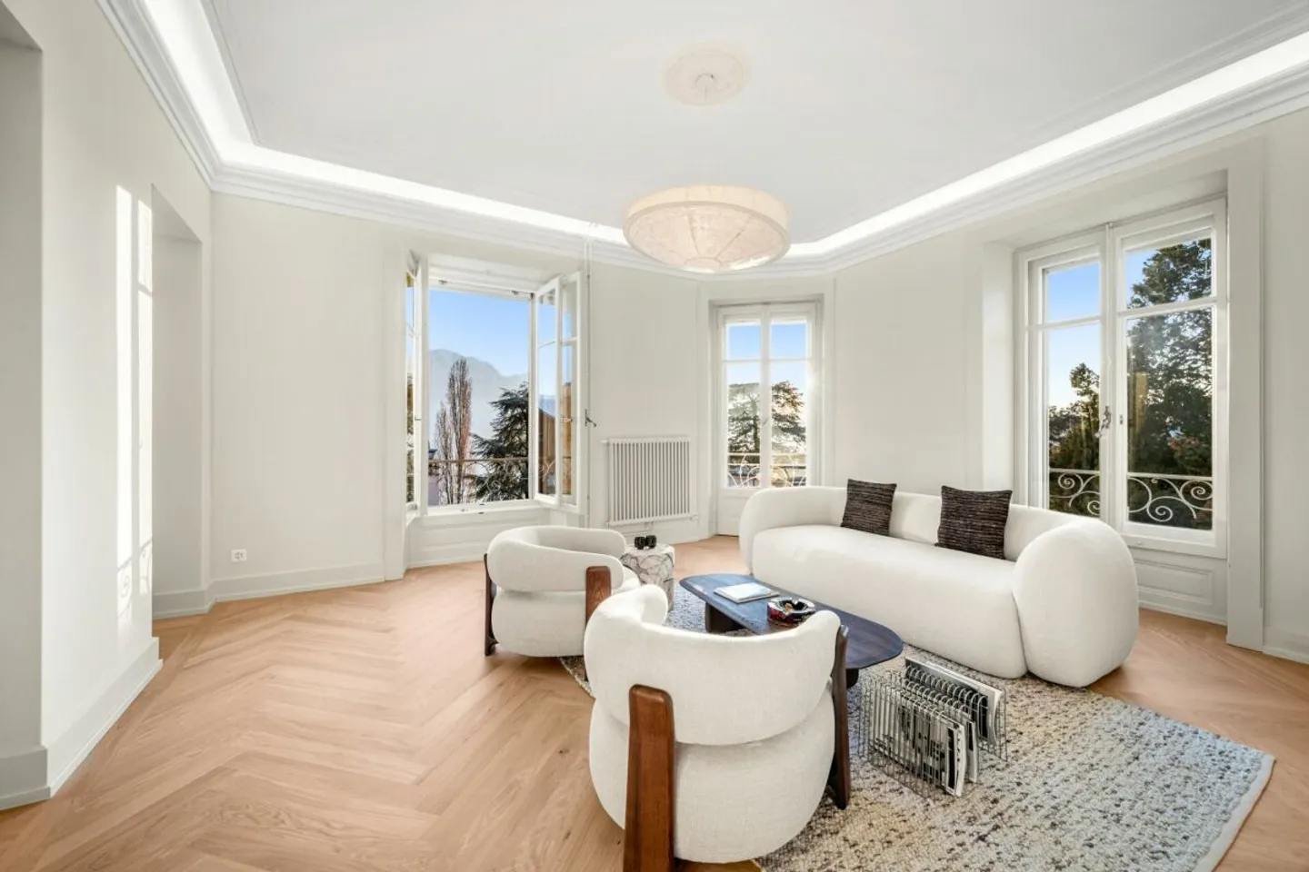 Splendido 4.5 locali a Clarens con vista lago - Foto 1 di 13