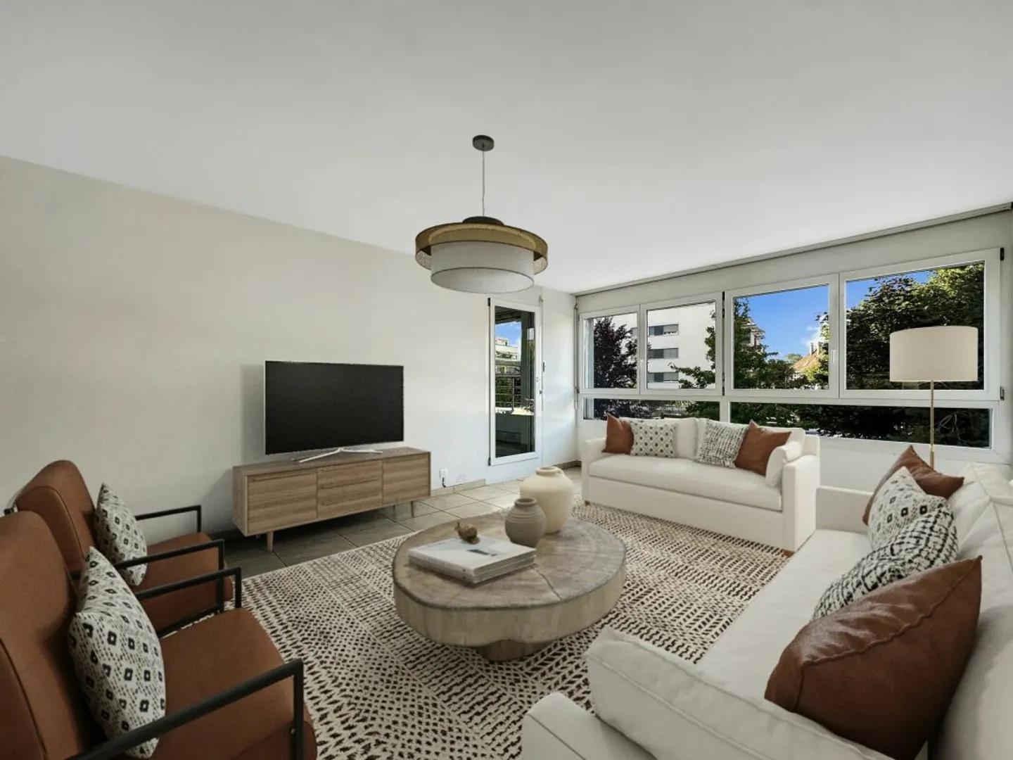 Appartement contemporain 4,5 pièces - Photo 3 sur 13