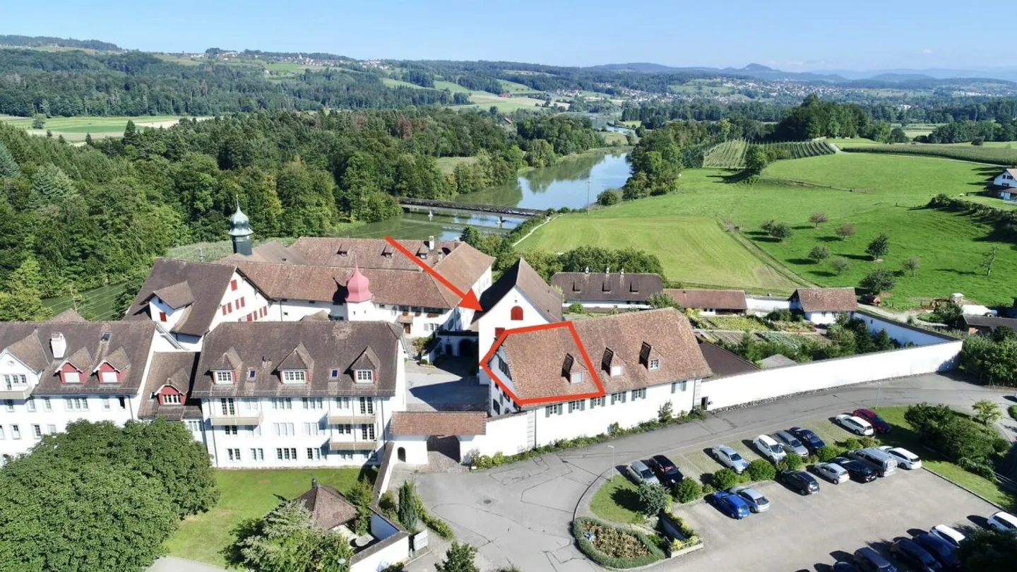 3.5 Room Duplex Apartment in Hermetschwil - Photo 1 of 13