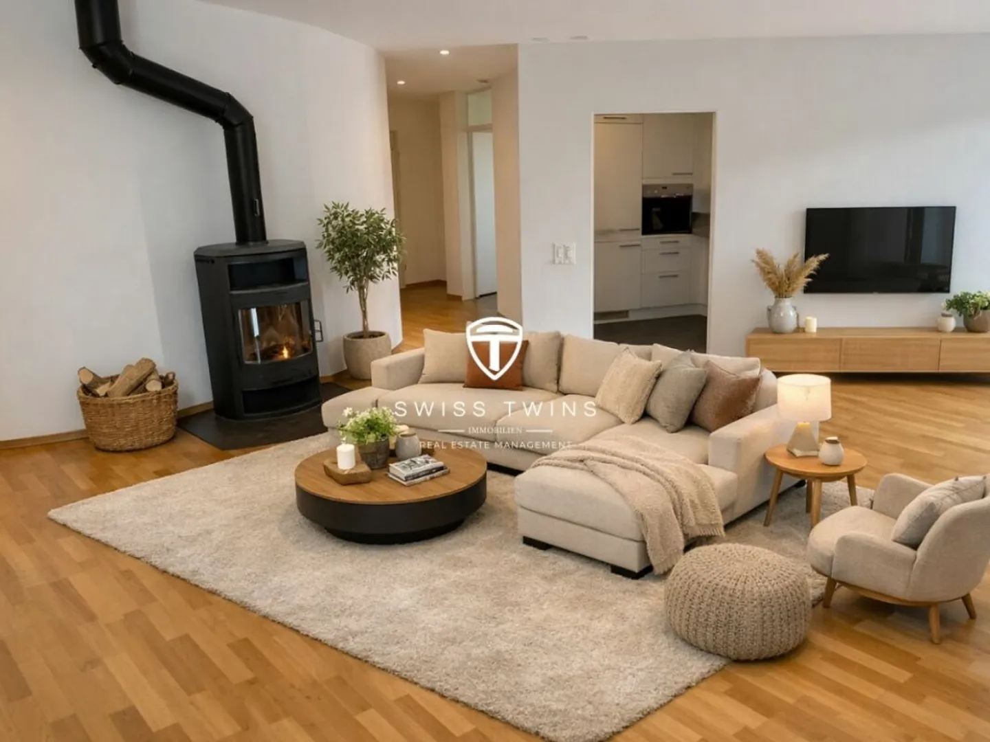 Appartement terrasse exclusif de 4,5 pièces avec terrasse de jardin et cheminée à Zurich, quartier 7 - Photo 3 sur 13