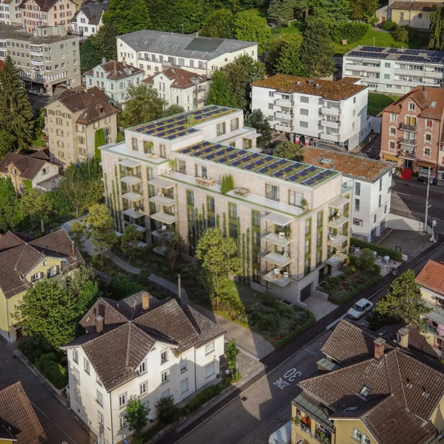 Ruhig und zentral wohnen - luxuriöse 3.5-Zimmer-Wohnung in St. Gallen - Foto 5 von 6