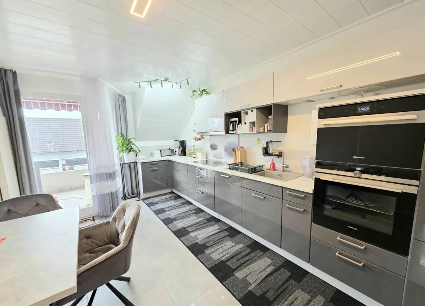 Wohnen mit Aussicht! 4.5 Zimmer Dachwohnung in Möhlin - Foto 7 von 13