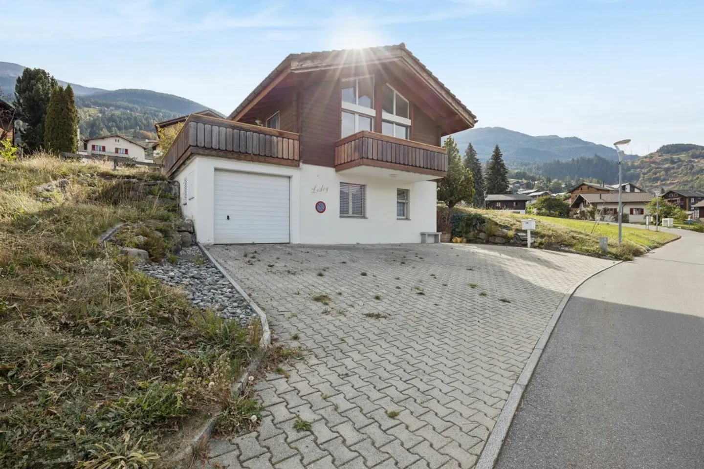 Charmantes Tiny Chalet in Unterbäch - Foto 13 von 13
