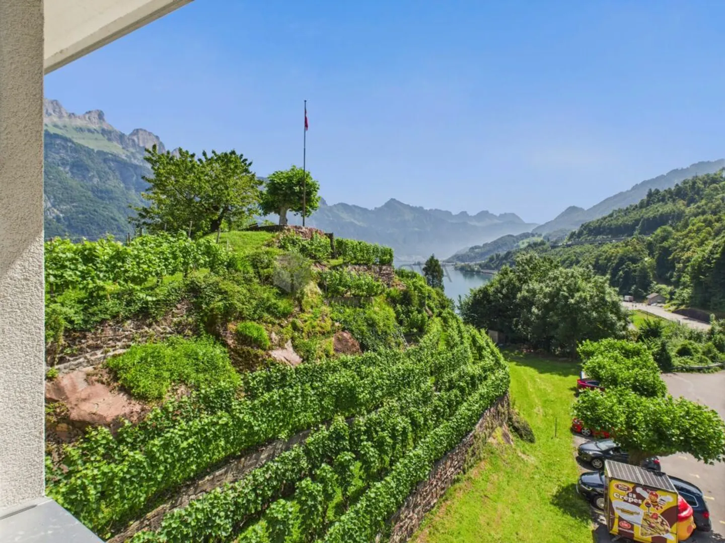 Hotel & Restaurant with Apartments, Vineyard and Building Land in Premium Location by Lake Walensee - Photo 7 of 13