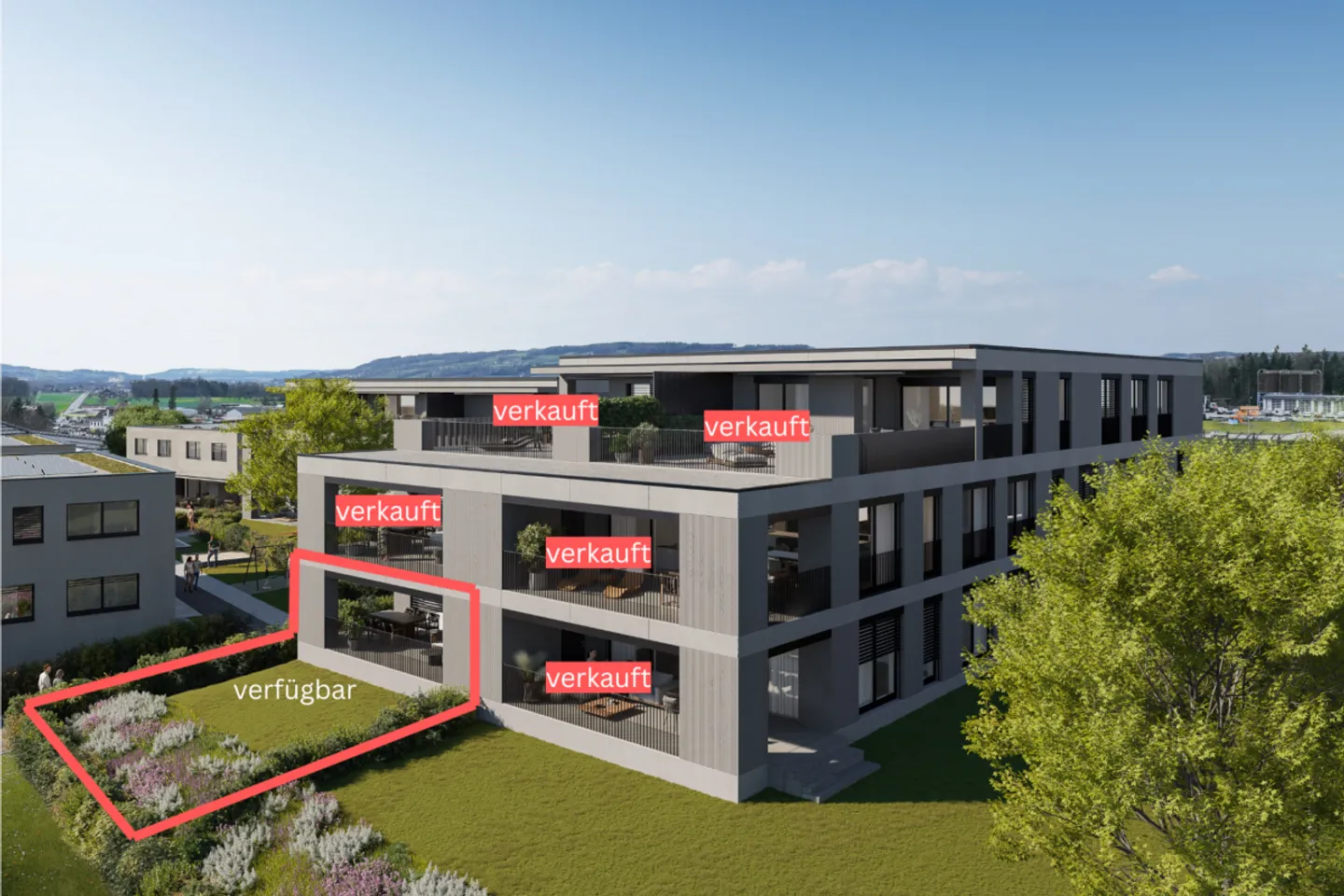 LAST CHANCE - Garden apartment with covered seating area and huge green space - Photo 1 of 5