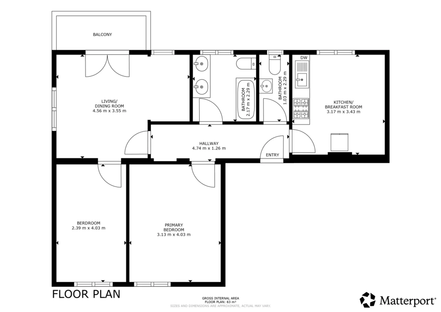 3.5 Room Rental Apartment in Prime Location - Photo 8 of 8