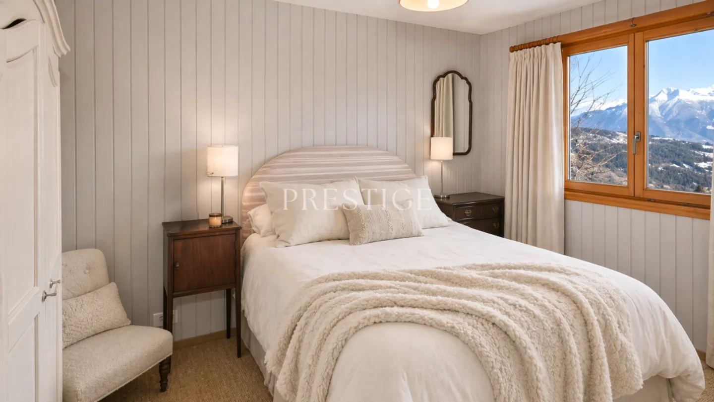 Family chalet or bright pied-à-terre in Anzère - Photo 9 of 13