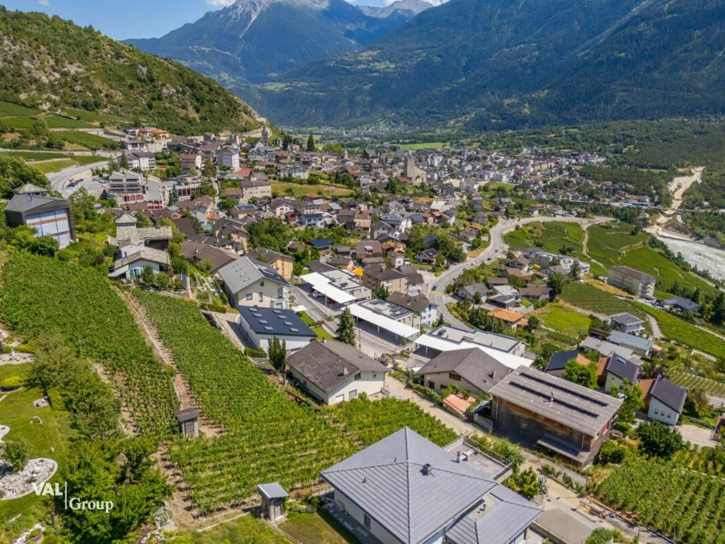 Here your dream house could be built - sunny building plot in Leuk - Photo 4 of 6