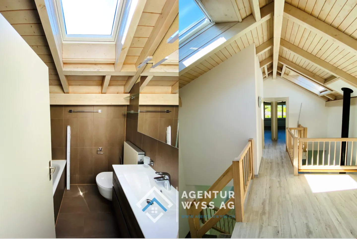 Agenzia Wyss AG: Bellissima casa a schiera 4.5 locali a Faulensee con vista lago - Foto 5 di 11