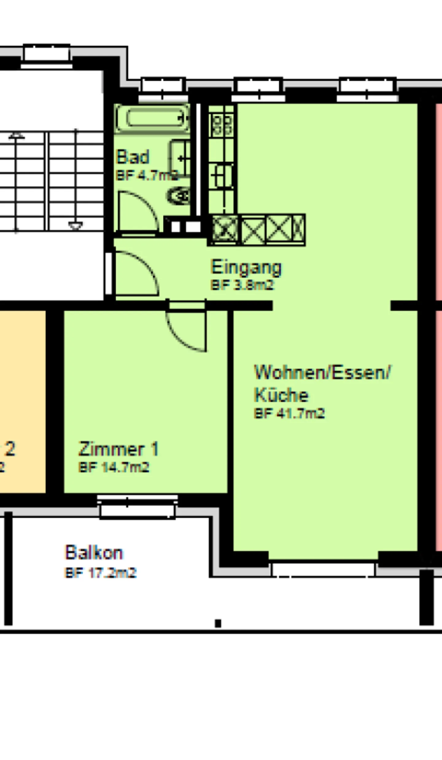 Appartement Moderne | Connexions Idéales | Développement Bien Entretenu - Photo 8 sur 8