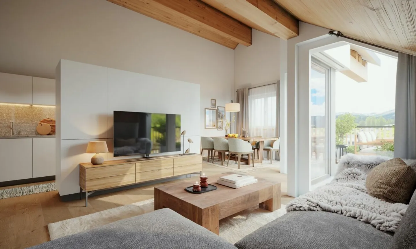 Dernière seconde résidence dans le nouveau bâtiment "Witi" dans la destination toute l'année Churwalden - Photo 2 sur 8