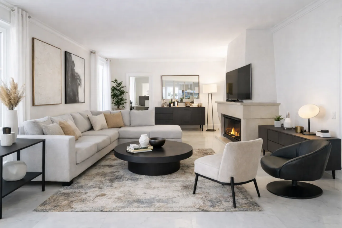 Villa de standing avec un vaste terrain à Presinge (GE) - Un cadre rare et paisible proche de Genève - Foto 4 di 6