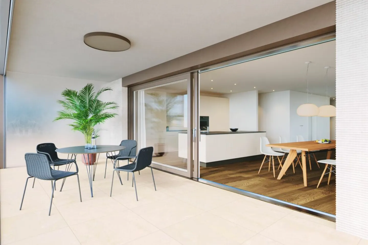 Neubau: 5.5-Zimmer-Maisonettewohnung West (Wohnung Nr. 1) - Photo 4 sur 5