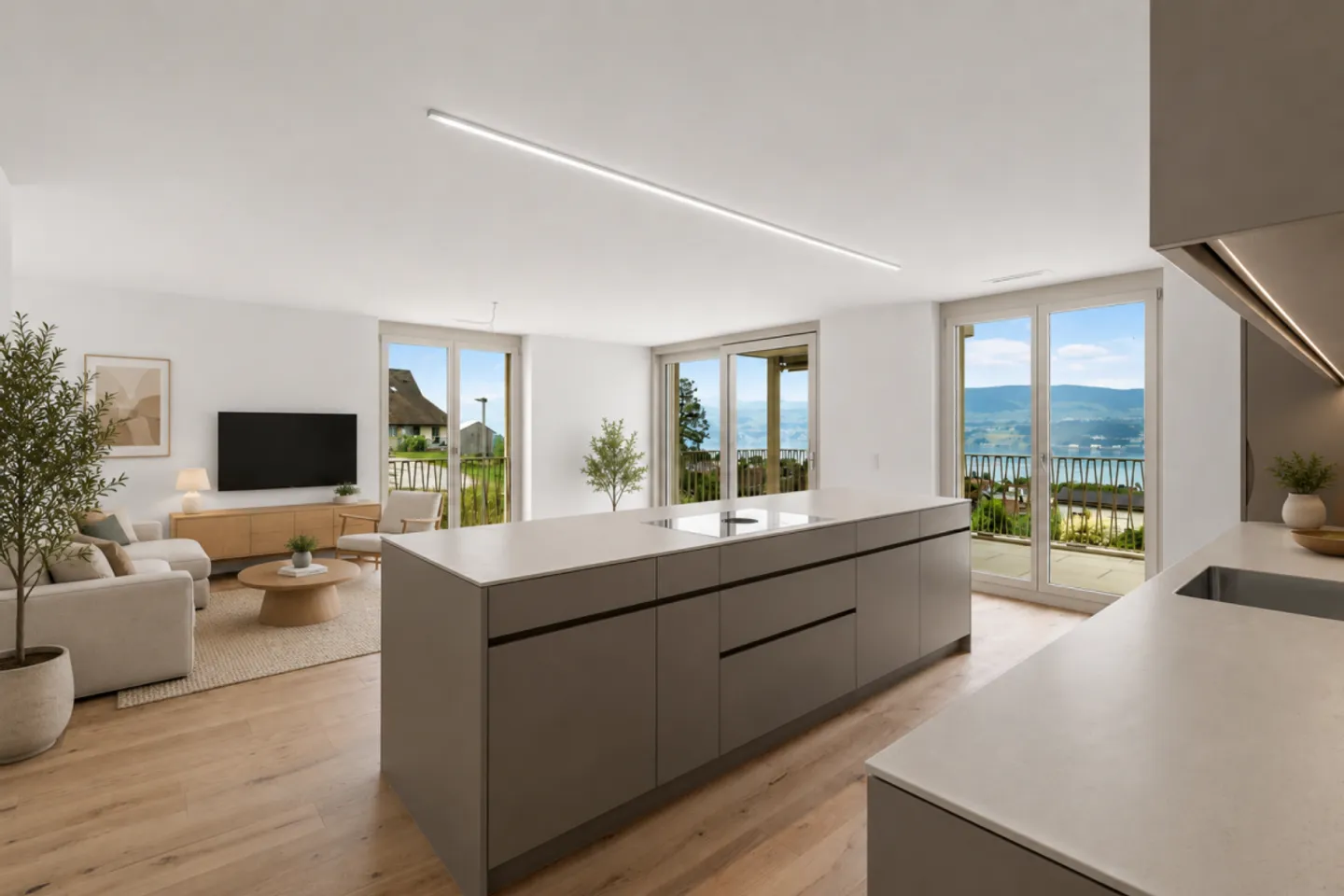 TILIA | Vivre avec vue sur le lac à 180° - Appartement de 3,5 pièces avec 111 m2 NWF - Prêt à emménager à partir du 5 octobre 2026 - Photo 5 sur 12