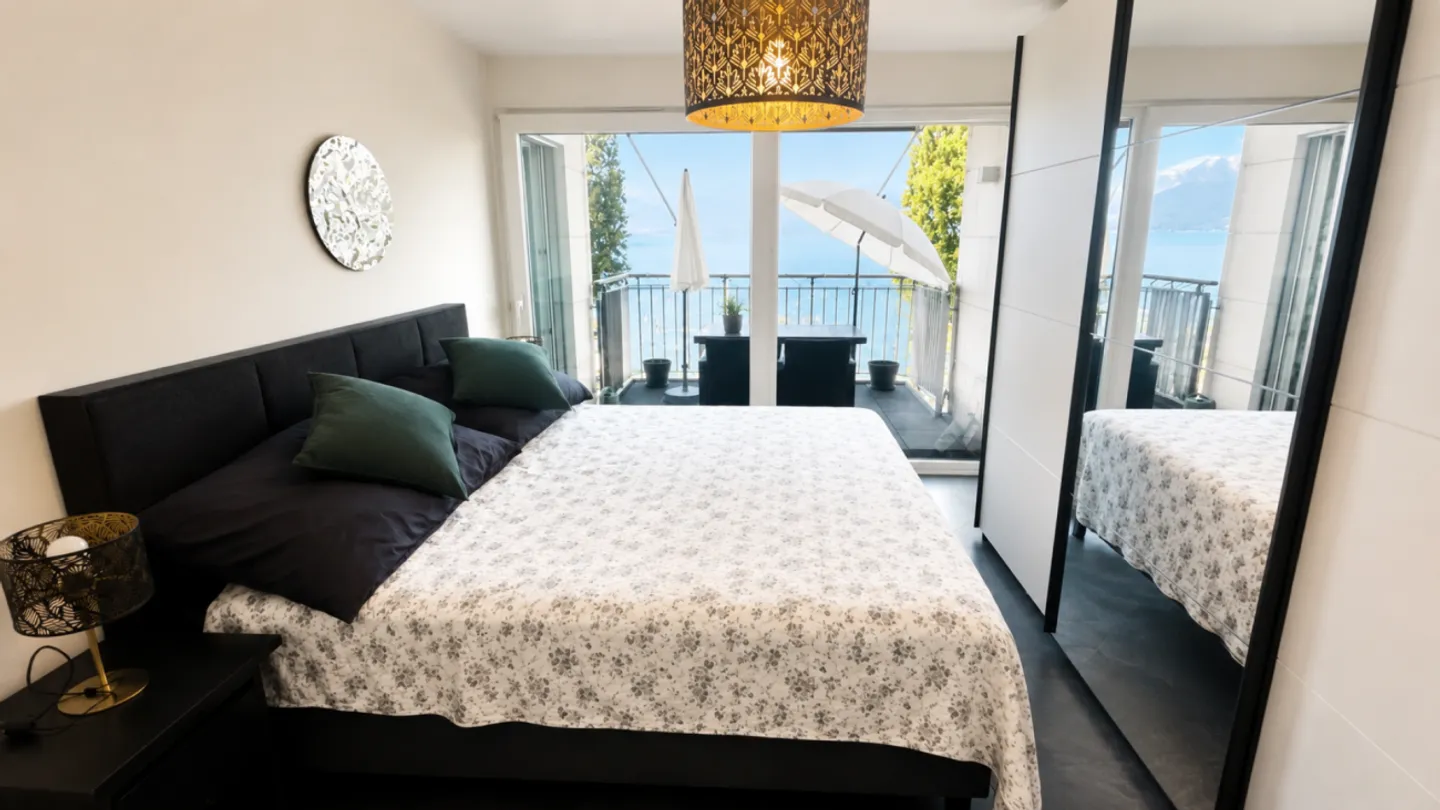 Exceptional 2.5-room apartment with panoramic lake view - Montreux - Photo 9 of 13