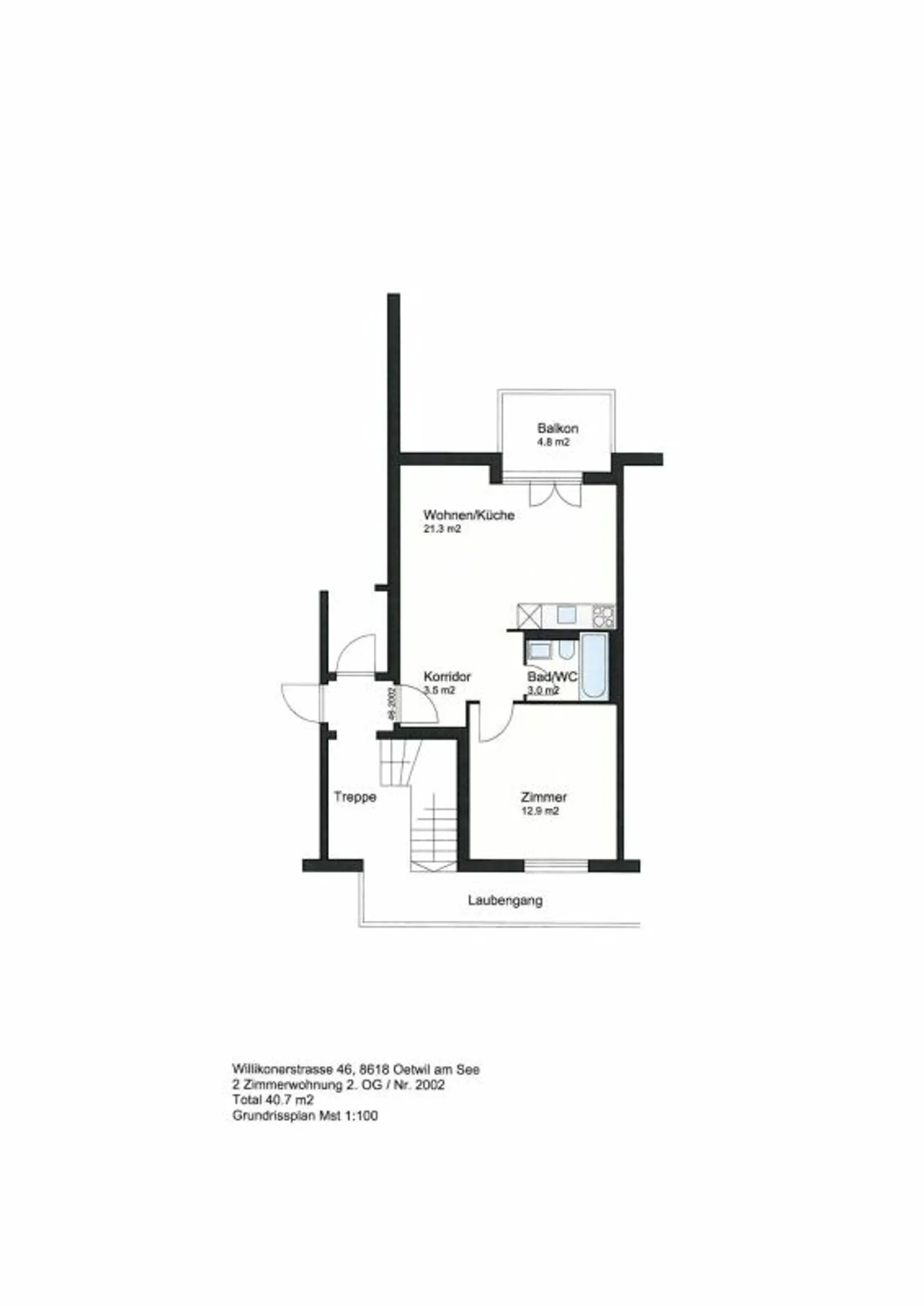 Appartement moderne avec balcon - Photo 8 sur 8