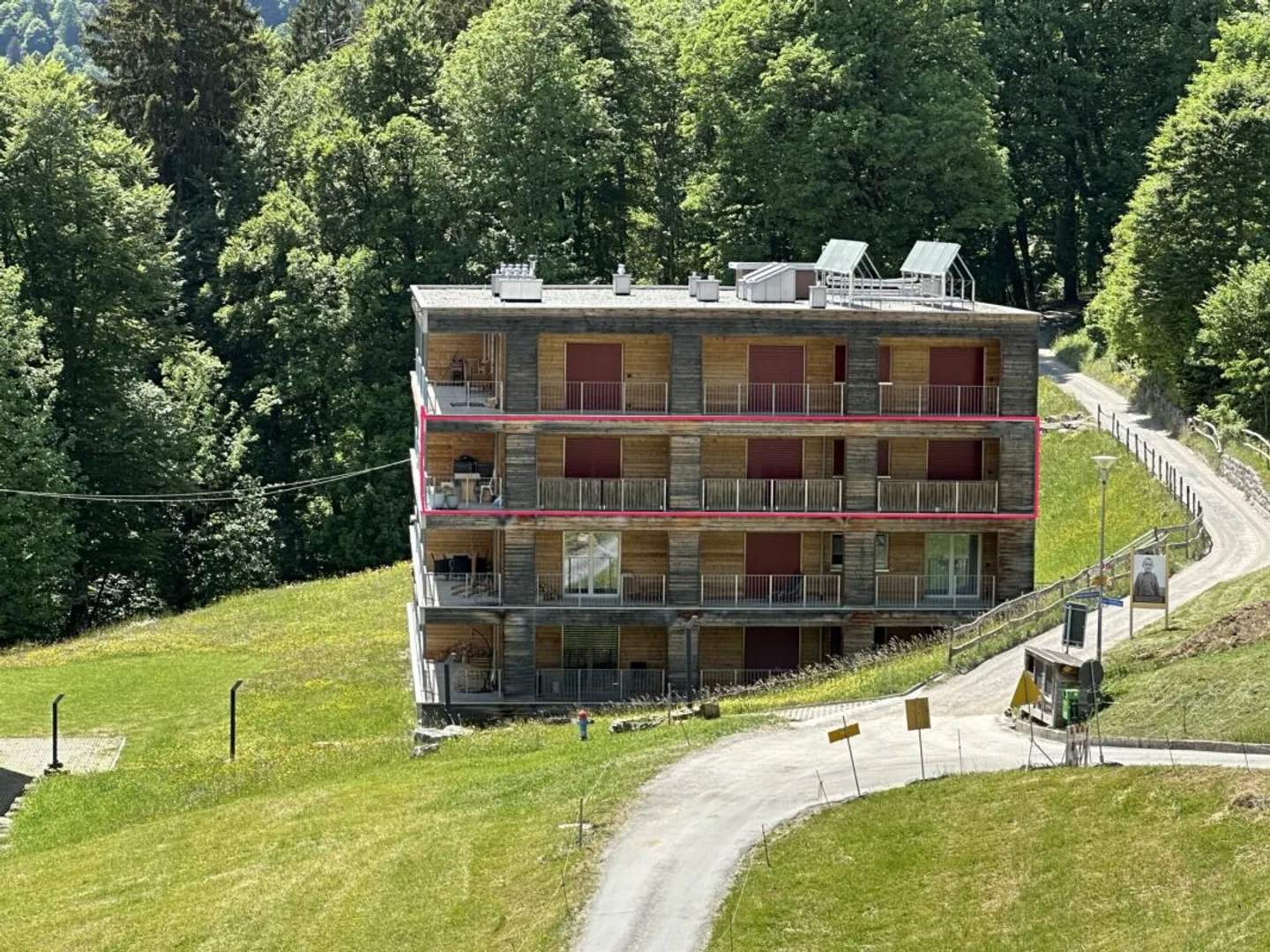 Charmante Wohnung mit Bergblick - Foto 12 von 13