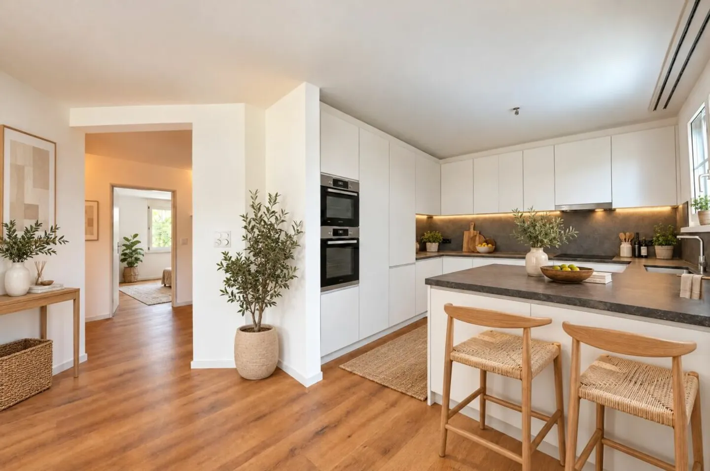 Frisch sanierte 4.5-Zimmer-Wohnung in Mörschwil mit Cheminée, Balkon und zwei Tiefgaragenplätzen - Foto 3 di 11