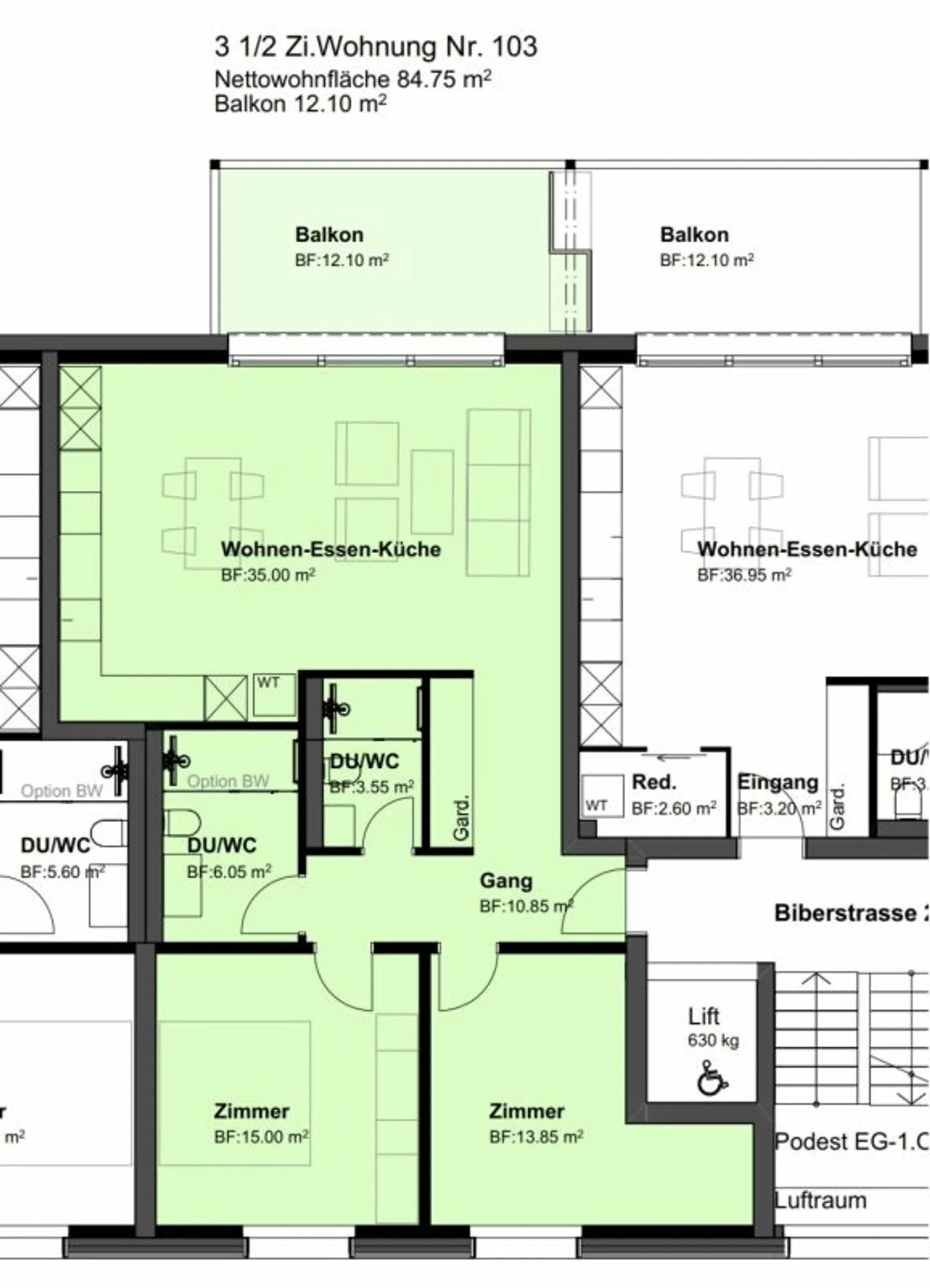 Condominium "Am Palmenweg": New construction with balcony or terrace - Photo 8 of 8