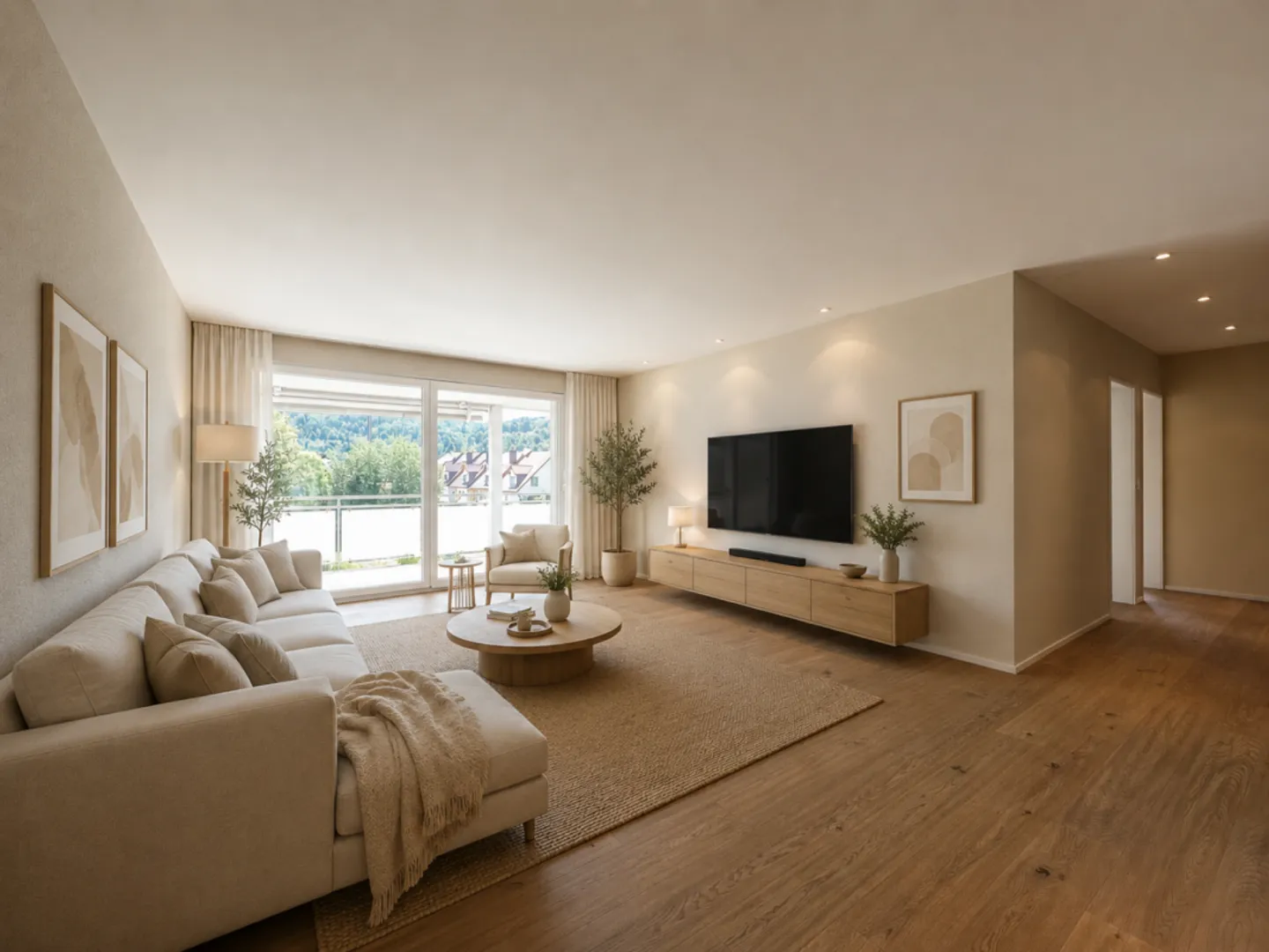 Attraktive 4.5-Zimmer Wohnung mit sonniger Terrasse - Photo 4 of 12