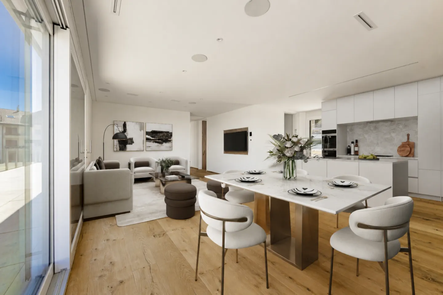 LOGENPLATZ ABOVE LAKE CONSTANCE: PANORAMA PENTHOUSE WITH PRIVATE POOL - Photo 3 of 11