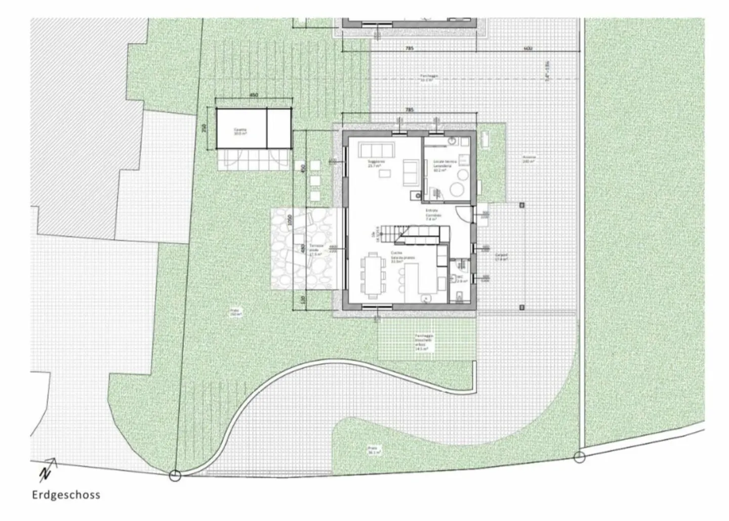 Terrain à bâtir à Arzo - Occasion unique pour la construction de votre maison de rêve 520 m2 - Photo 8 sur 8