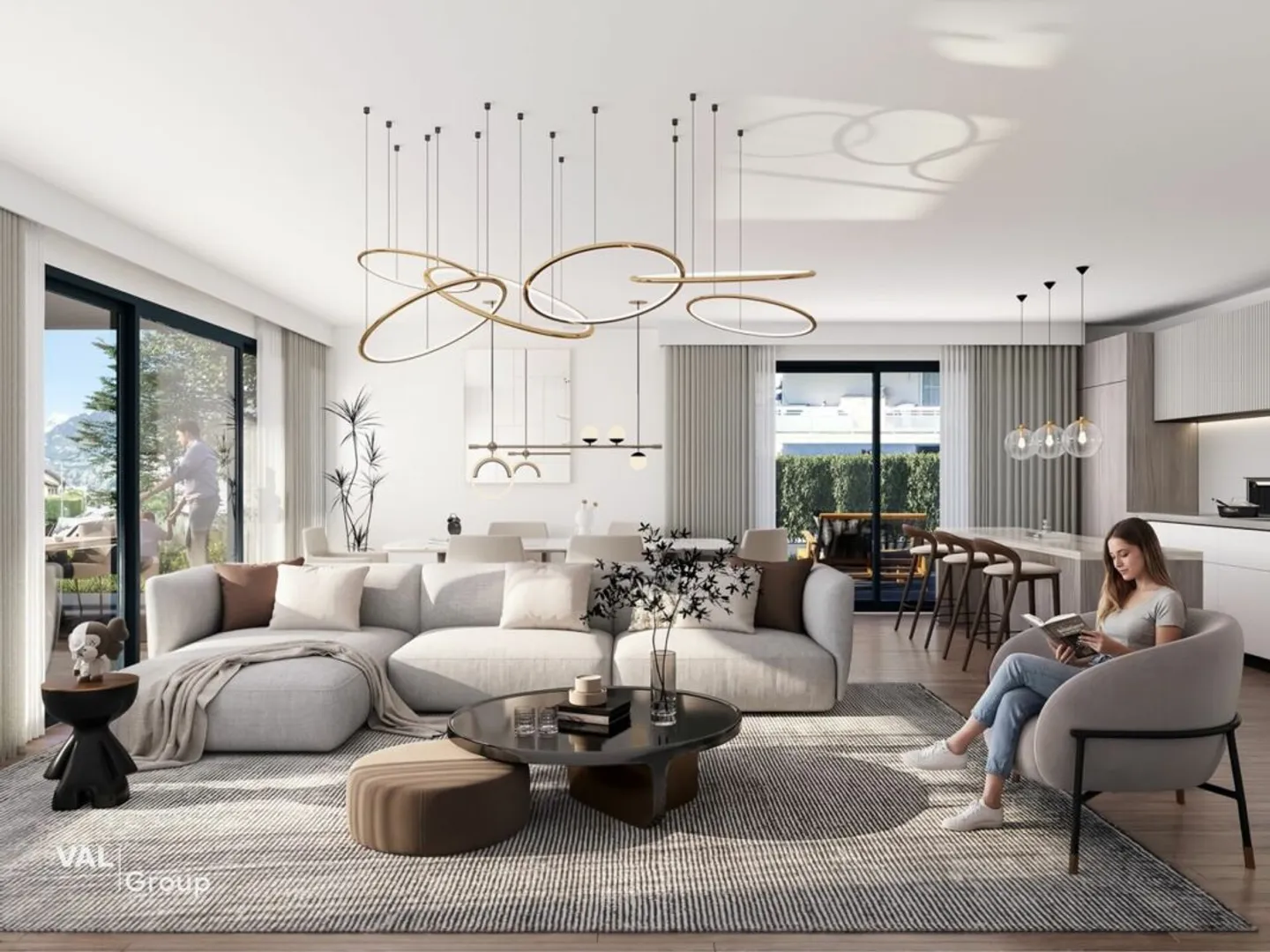 "Azzura" Residence Bright Garden-Level Apartment with Terrace and Private Garden - Photo 1 of 8