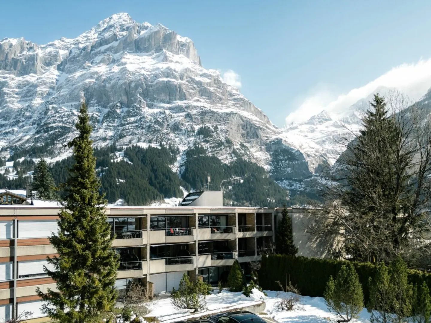 Appartamento centrale nell'Hotel Eiger Grindelwald con vista sulla montagna - Foto 1 di 13