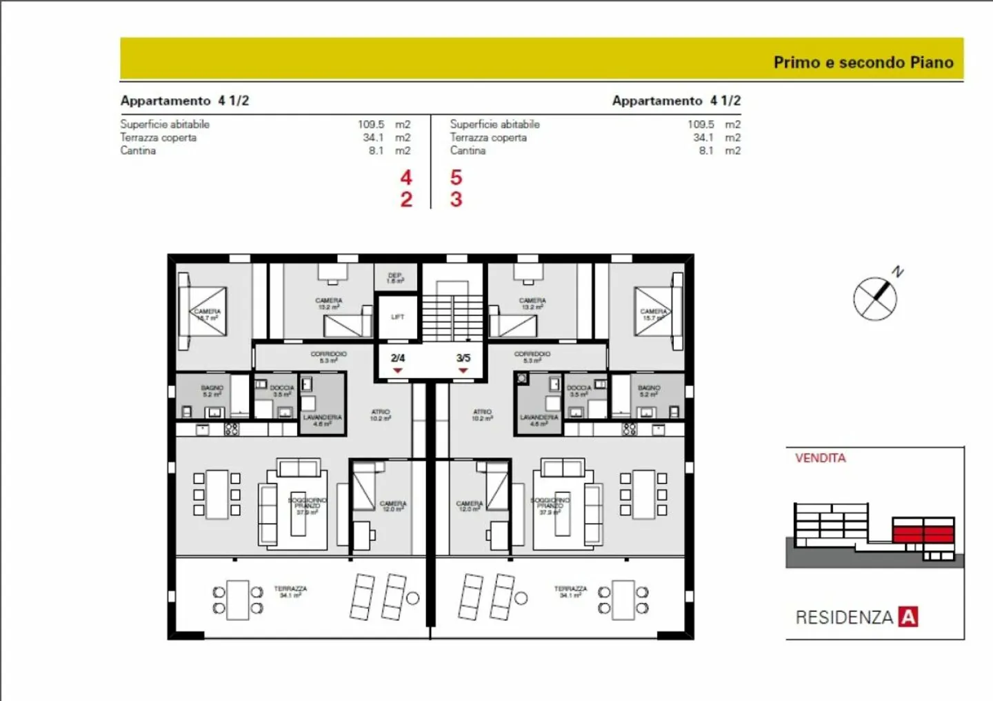LOSONE - Wohnung zur Miete mit Parkplatz in der Garage - Foto 5 von 11