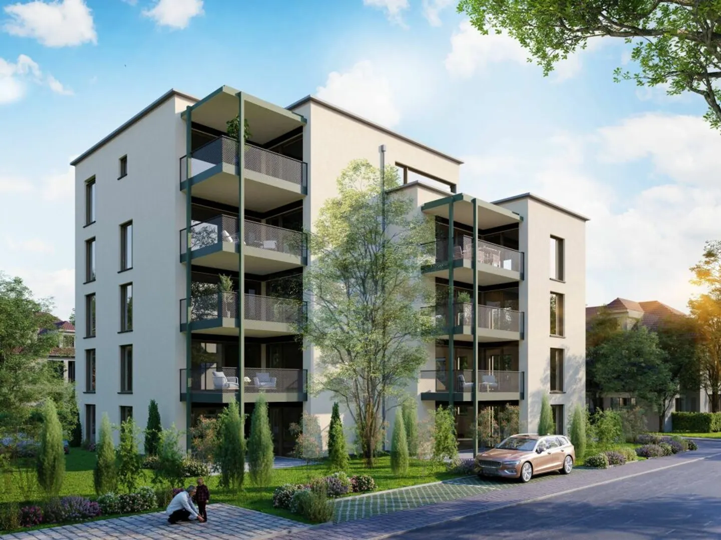 Geräumige Attikawohnung mit Terrasse - Foto 4 von 9