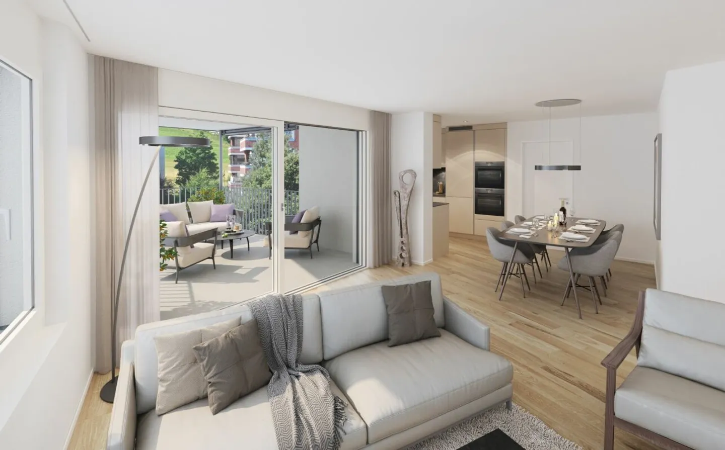 Ciao, tranquillo e centrale - appartamento di 4 1/2 stanze a Uster - Foto 1 di 3