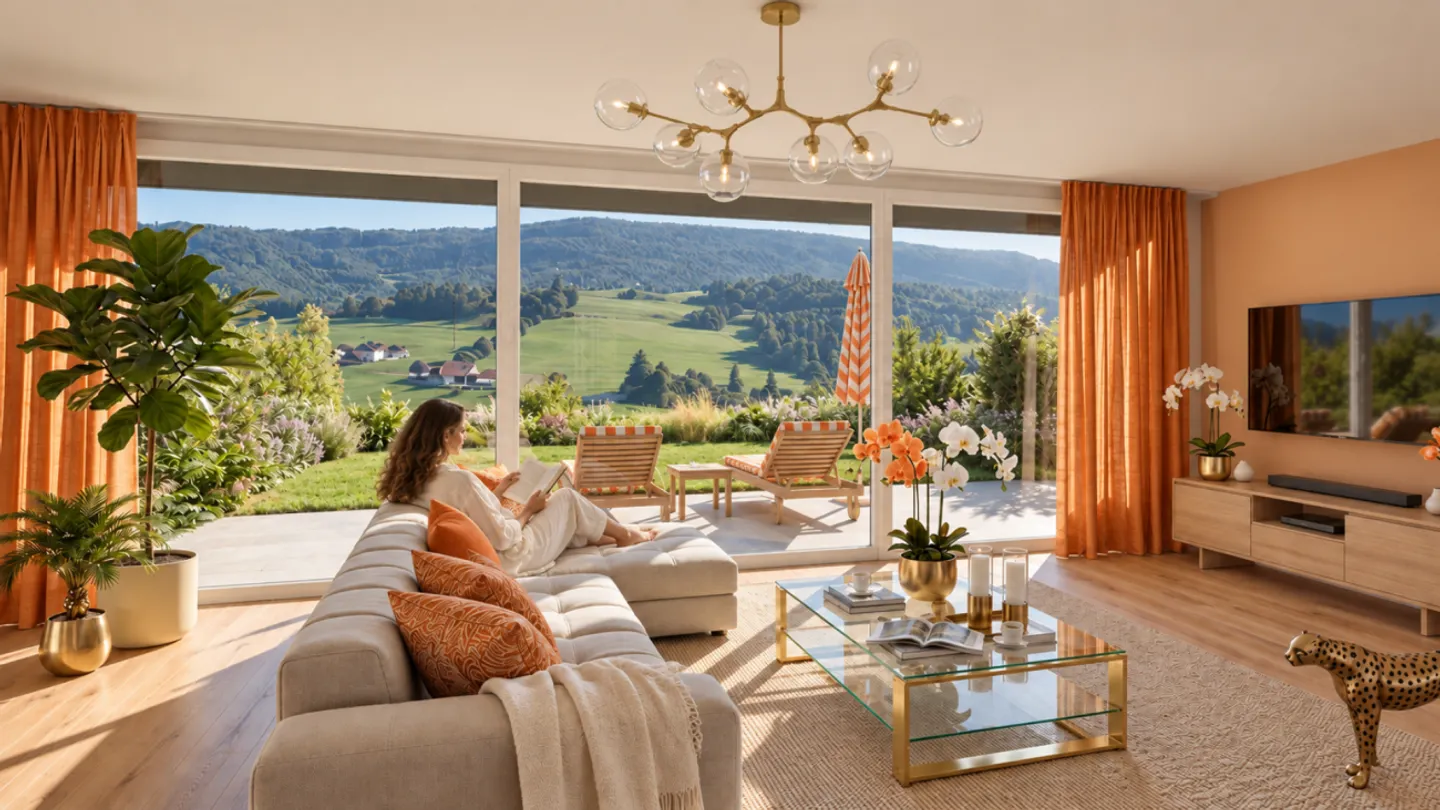 Villa contemporaine à Essert - Photo 3 sur 13