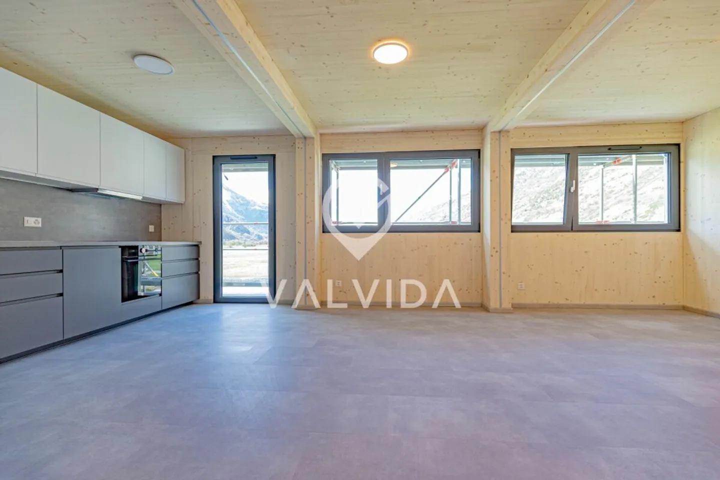 Moderno appartamento di 1,5 stanze in un nuovo edificio multifamiliare a Gampel - Foto 8 di 8