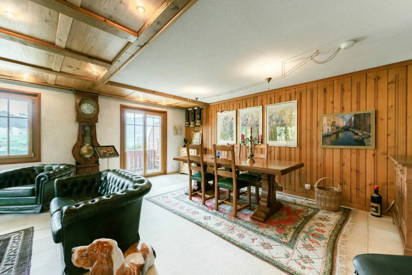 4.5-Zimmerwohnung mit Garten in Château d'Oex - Foto 6 von 13