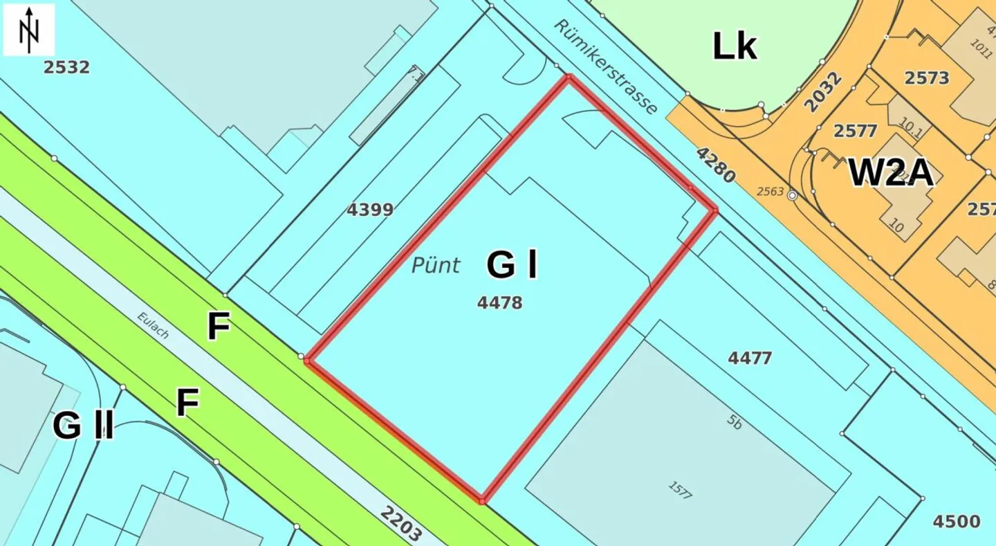 Commercial Land in Prime Location in Elsau (Rümikon) - Photo 1 of 3