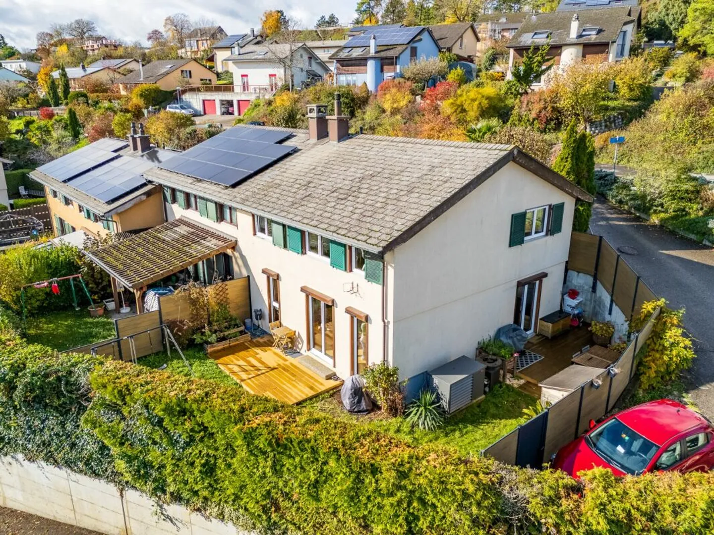 Semi-Detached Villa Fully Renovated in Orbe - Photo 1 of 13