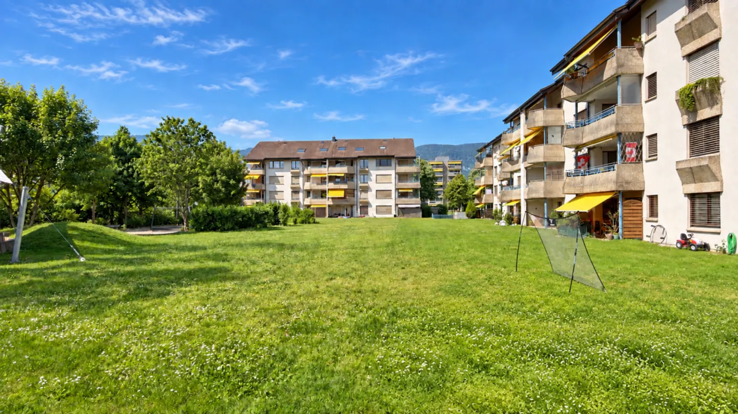 Un appartement rénové et lumineux de 2,5 pièces dans un emplacement calme à Soleure - Photo 13 sur 13
