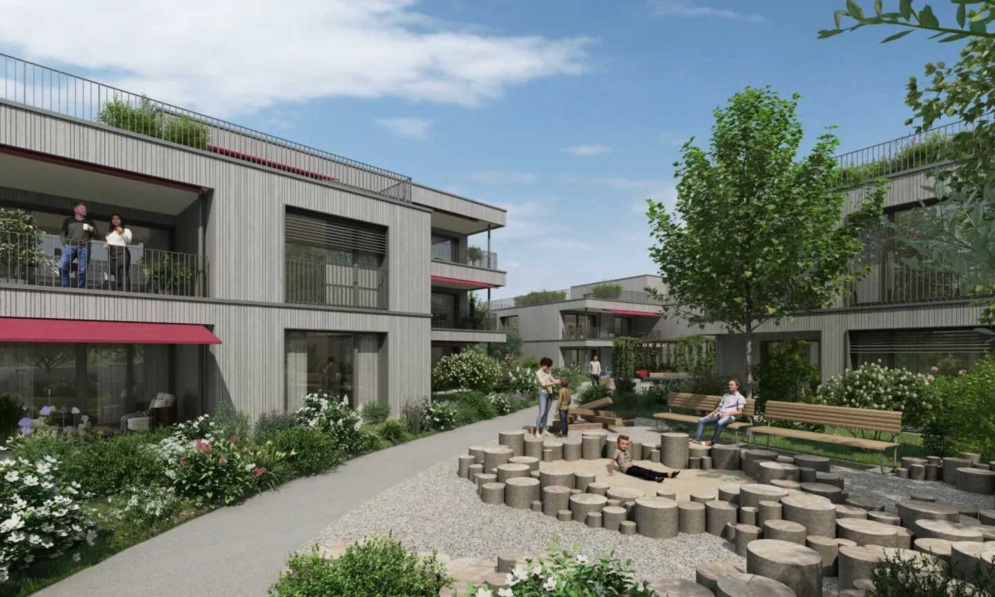 Appartamenti moderni di nuova costruzione a Fahrwangen - in posizione tranquilla + vicino al centro - Foto 5 di 5