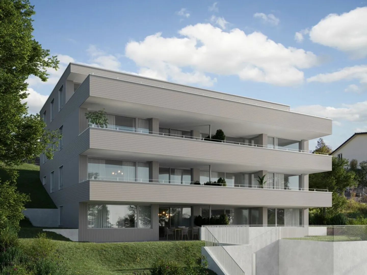 3.5 Zimmer Traumwohnung mit Terrasse - Foto 4 von 5