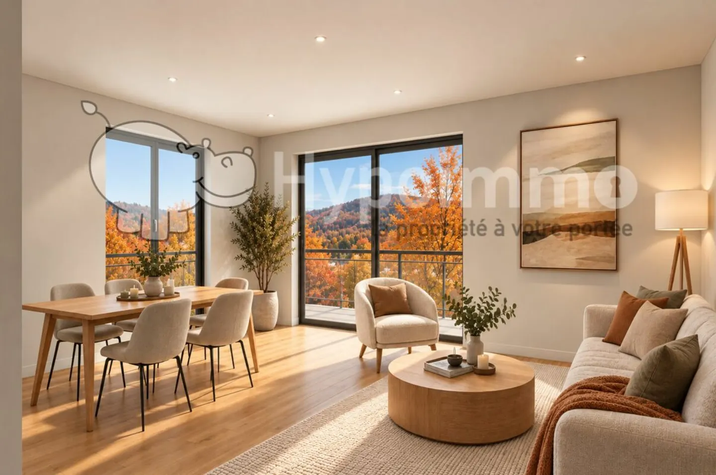Appartement Éblouissant avec Terrasse - Photo 1 sur 5