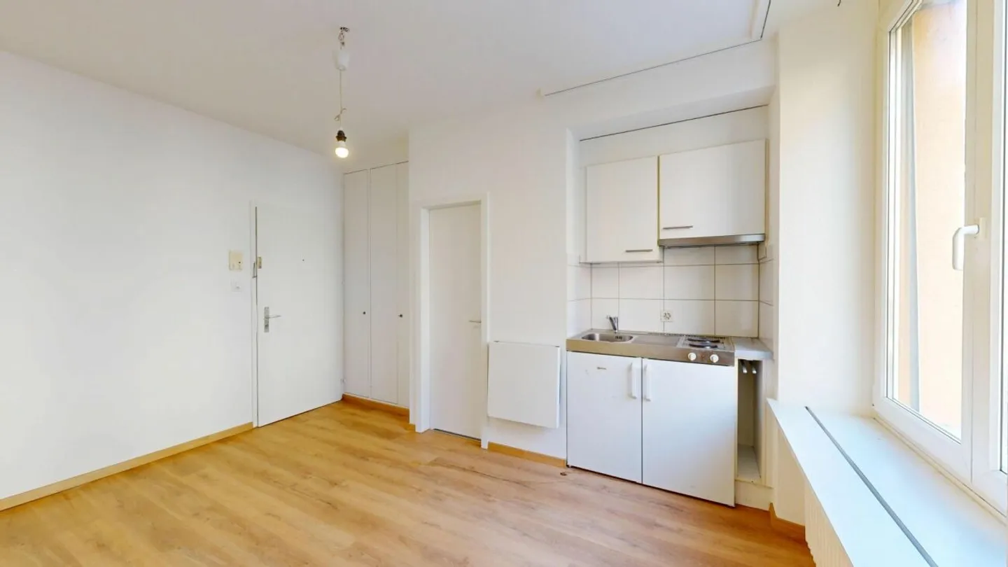 Zentral, ruhig und praktisch - ideale 1 Zimmerwohnung - Photo 1 sur 8