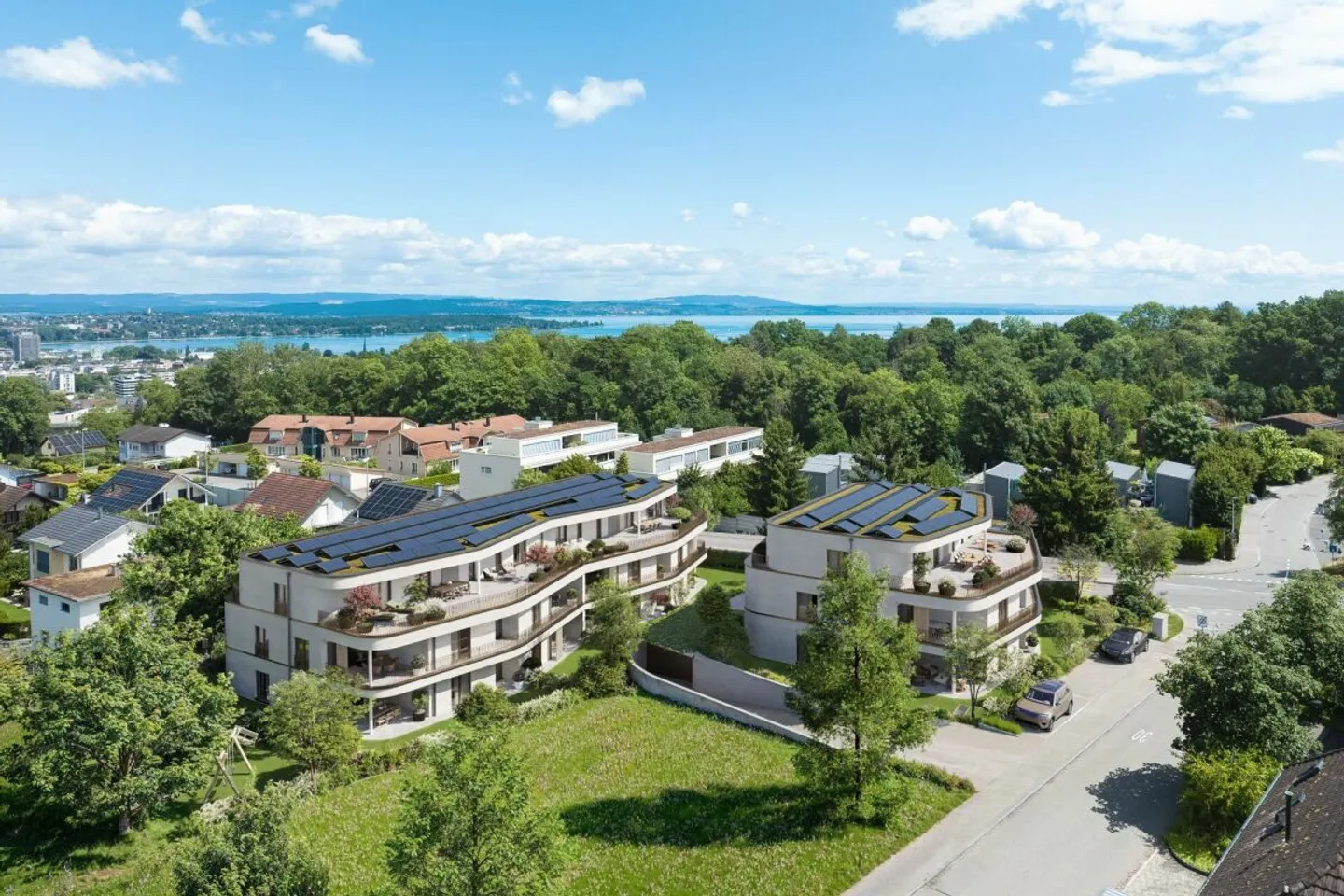 Neubau südausgerichtete, grosszügige 3.5-Zi. Wohnung im 1. OG - Linéa Kreuzlingen - Foto 4 di 5