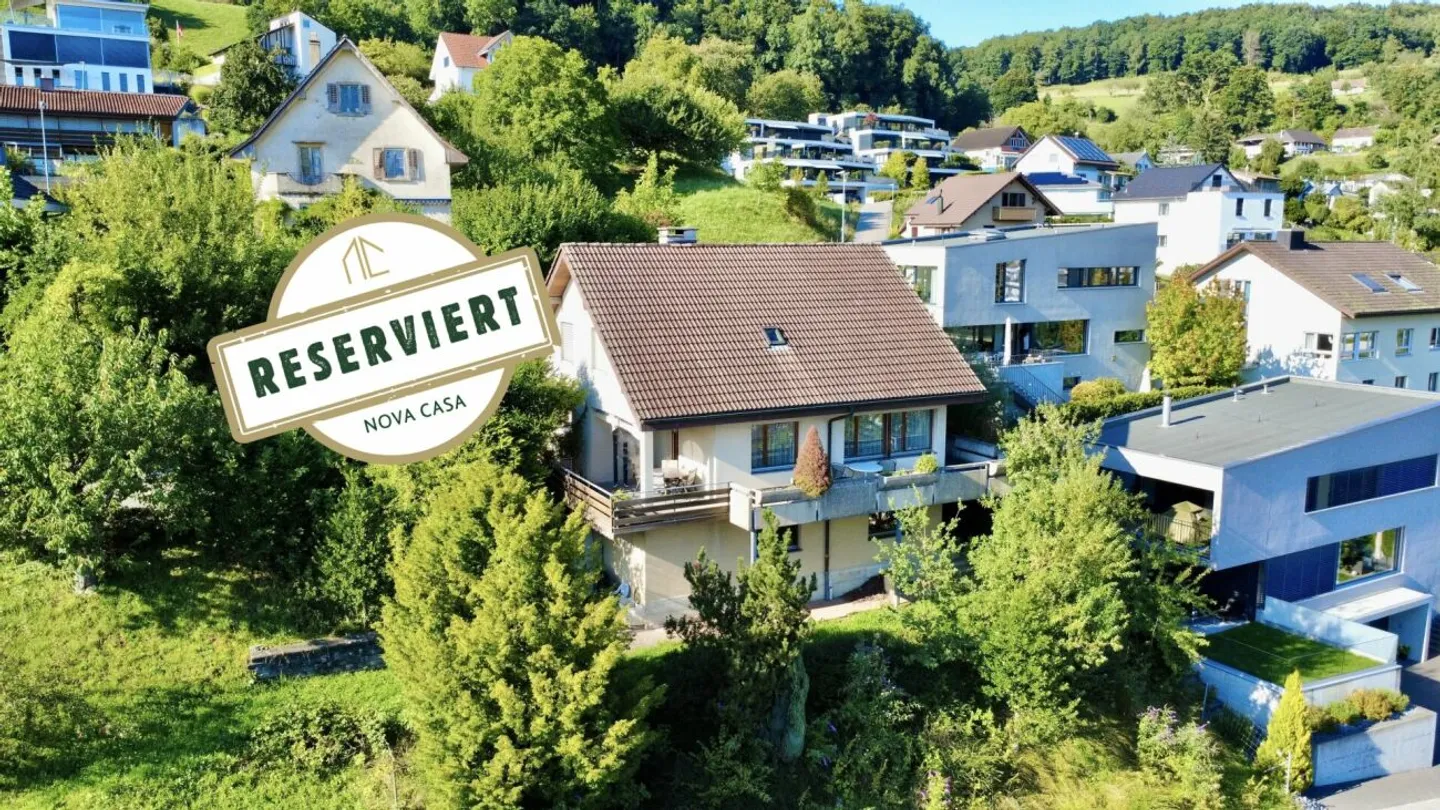 Riservato Vista & Potenziale - Incantevole Casa Unifamiliare in Posizione Top a Gränichen - Foto 1 di 1