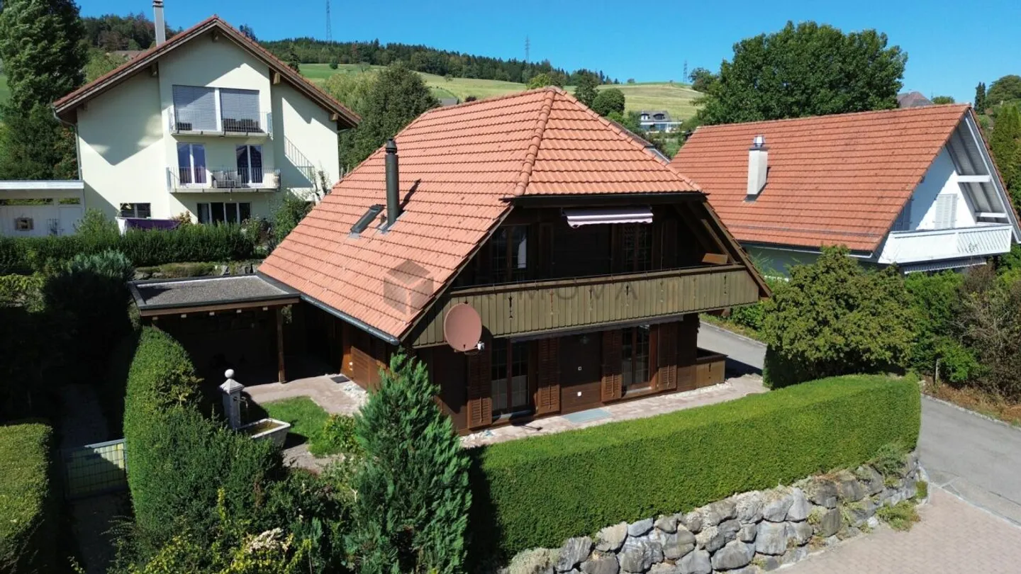 Charming Detached House with Far-Reaching Views and Potential - Photo 1 of 13