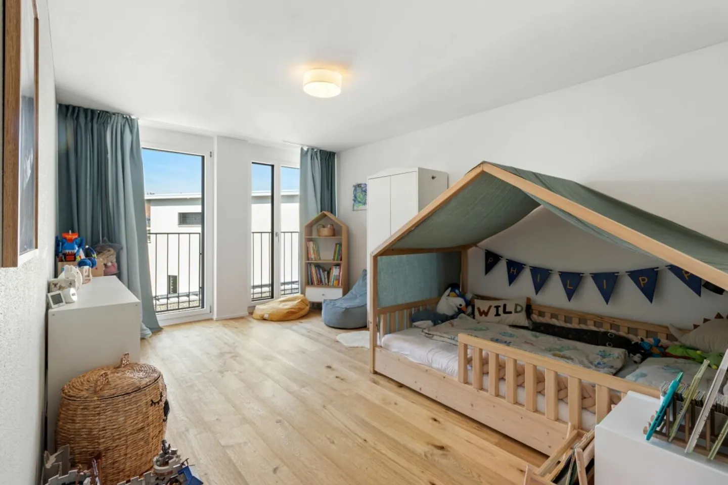 Modernes Doppelhaus in Auw - Foto 4 von 9